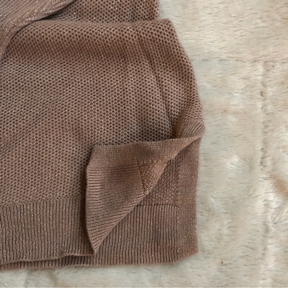 SimplyVera Vera Wang Blush Sparkle Tunic Sweater - Picture 5 of 6